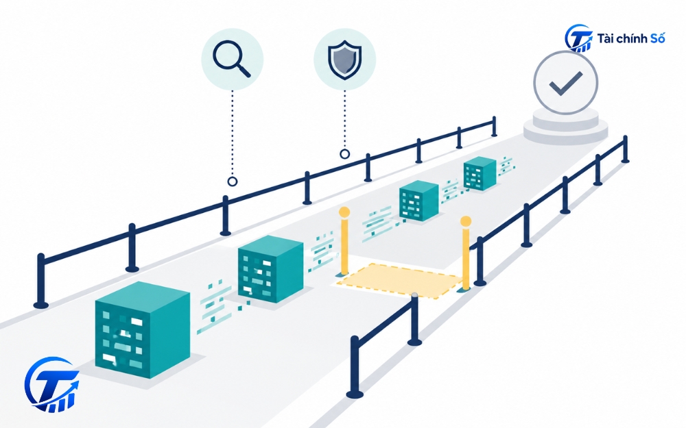 Minh họa cơ chế thử nghiệm có kiểm soát trong Fintech