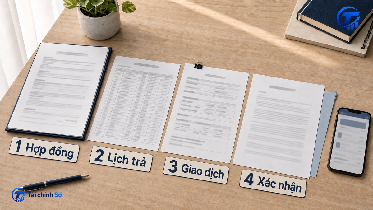 Bốn bước kiểm tra và đối chiếu dư nợ