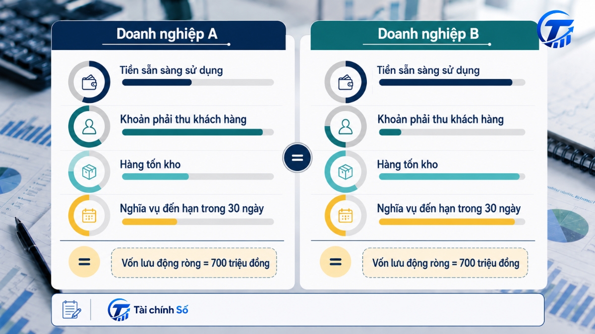 Phân tích chất lượng vốn lưu động