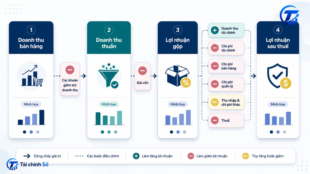 Ví dụ cách tính doanh thu thuần