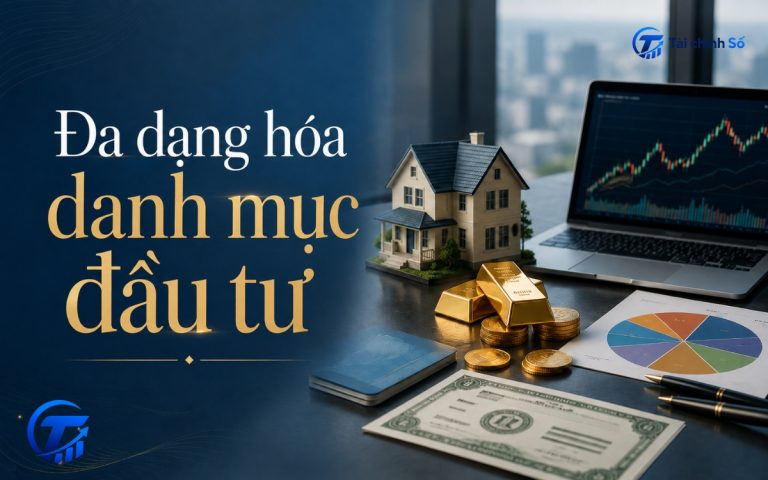 Minh họa danh mục đầu tư được phân bổ theo nhiều nhóm tài sản