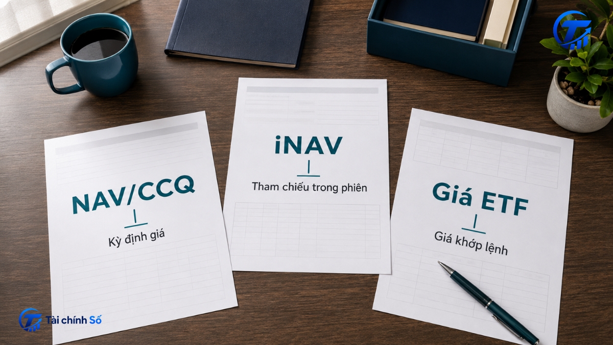 Phân biệt NAV, iNAV và giá giao dịch ETF