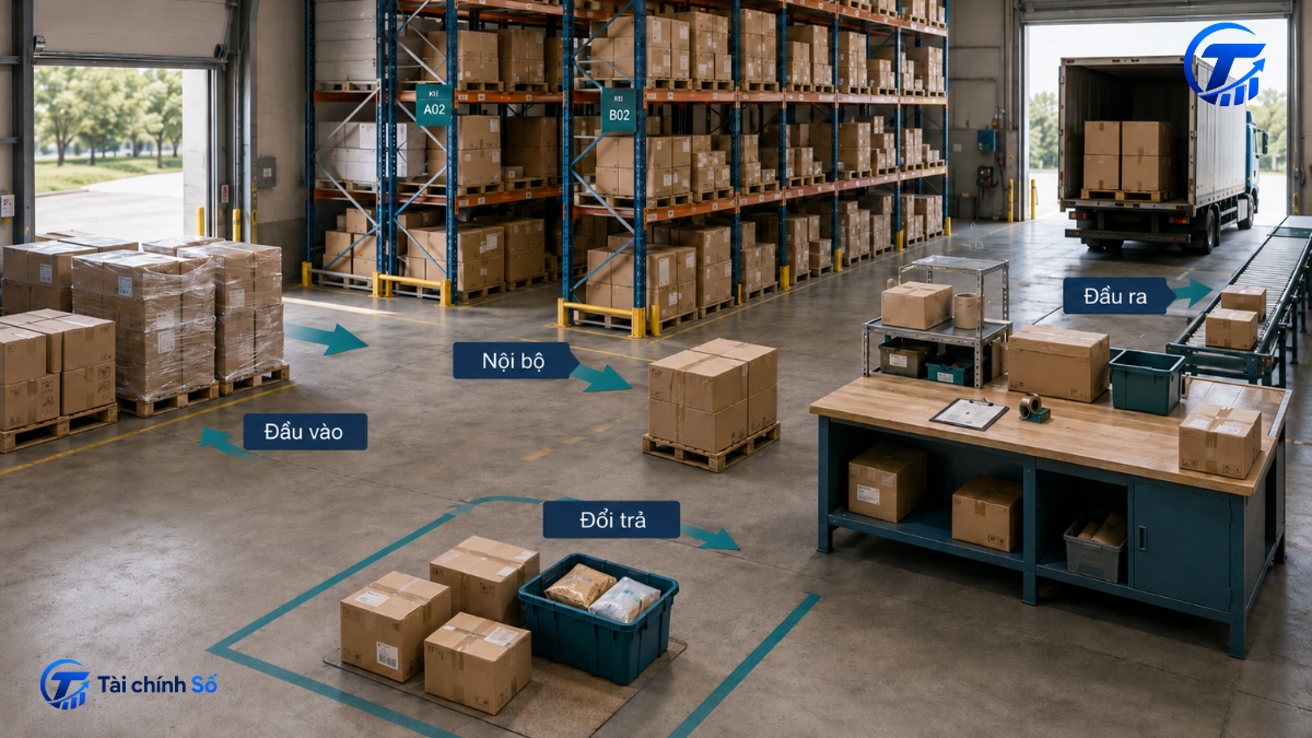 Bốn dòng logistics trong doanh nghiệp