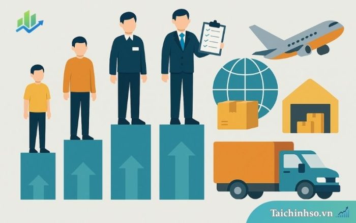 cac mo hinh cap do dich vu logistics
