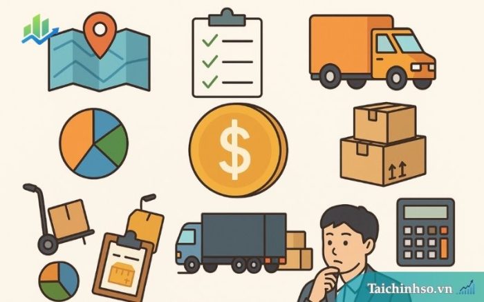 chi phi logistics la gi