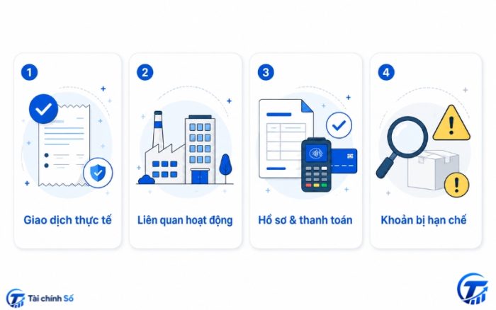 Điều kiện chi phí được trừ