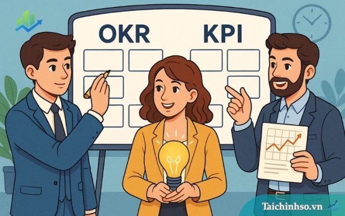 vai tro bo tro giua okr va kpi